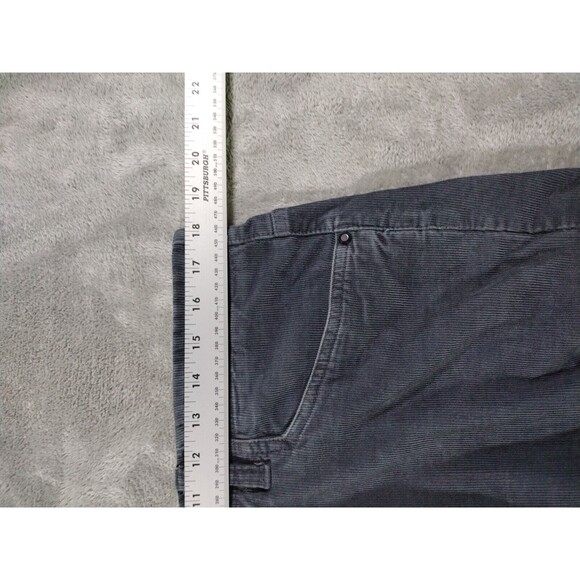 Saks 5th Avenue Active Corduroy Pants Mens 36 x 32 Blue Cotton Stretch Cord - Picture 15 of 16